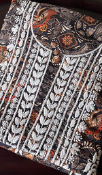 Load image into Gallery viewer, Women's Lakhnavi Handcrafted Cotton Chikankari Unstitched Kurti Fabric - HONC0268840