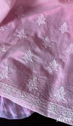 将图像加载到图库查看器中, Aashi Women's Lakhnavi Handcrafted Cotton Chikankari Suit Material - HONC0285007