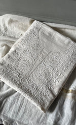 Load image into Gallery viewer, Women's Lakhnavi Handcrafted Mul Chanderi Unstitched Kurta And Dupatta Set- HONC0267148