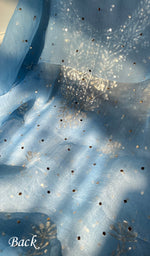 将图像加载到图库查看器中, Marifa Women's Lakhnavi Handcrafted Pure Organza Chikankari Unstitched Kurta And Dupatta Set- HONC0301642