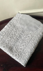 Load image into Gallery viewer, Shumaira Women's Lakhnavi Handcrafted Cotton Chikankari Unstitched Kurti Fabric - HONC0326383