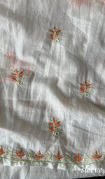 将图像加载到图库查看器中, Women's Lakhnavi Handcrafted Mul Chanderi Unstitched Kurta And Dupatta Set - HONC0266916