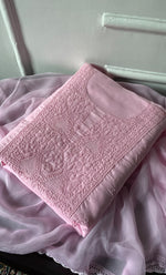 Load image into Gallery viewer, Women's Lakhnavi Handcrafted Unstitched Cotton Chikankari Suit Material - HONC0329388