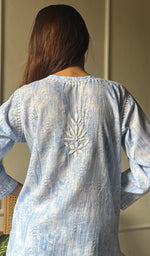 Load image into Gallery viewer, Meerab Women's Lucknowi Handcrafted Cotton Chikankari Kurti - HONC0289706