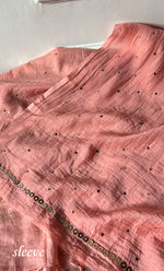 将图像加载到图库查看器中, Women's Lakhnavi Handcrafted Mul Chanderi Unstitched Chikankari Full Suit Material - HONC0320777