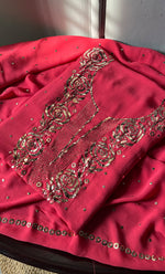 Load image into Gallery viewer, Hunar Women's Lakhnavi Handcrafted Viscose Georgette Chikankari Full Suit Material - HONC0301676