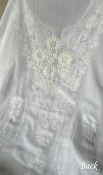 将图像加载到图库查看器中, Women's Lakhnavi Handcrafted Cotton Unstitched Kurta And Dupatta Set - HONC0242200