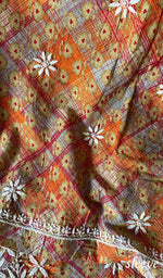 Load image into Gallery viewer, Alveena Women's Lakhnavi Handcrafted Cotton Chikankari Kurta And Kurta Dupatta Set - HONC0264804