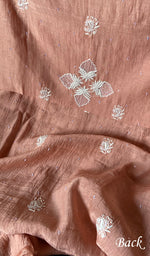 Load image into Gallery viewer, Women's Lakhnavi Handcrafted Mul Chanderi Kurta And Dupatta Set - HONC0288978