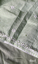 Load image into Gallery viewer, Alisha Women's Lakhnavi Handcrafted Cotton Unstitched Kurta And Dupatta Set - HONC0242689