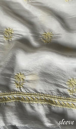 Load image into Gallery viewer, Ashima Women's Lucknowi Handcrafted Muslin Chikankari Unstitched Suit Material - HONC0243931