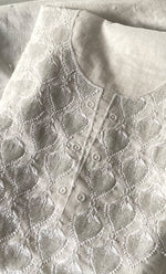 Load image into Gallery viewer, Amisha Women's Lakhnavi Handcrafted Mul Chanderi Unstitched Kurta And Dupatta Set - HONC0319463