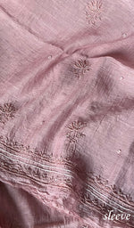 将图像加载到图库查看器中, Mira Women's Lakhnavi Handcrafted Mul Chanderi Unstitched Kurta And Dupatta Set - HONC0241679