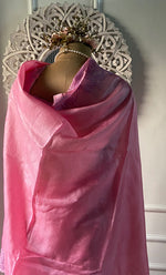 将图像加载到图库查看器中, Women's Lakhnavi Handcrafted Tussar Silk Chikankari Saree - HONC0284160