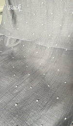 将图像加载到图库查看器中, Women's Lakhnavi Handcrafted Unstitchd Mul Chanderi Kurta And Dupatta Set - HONC0330022