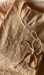 将图像加载到图库查看器中, Womens Lakhnavi Handcrafted Mul Chanderi
