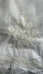 将图像加载到图库查看器中, Women's Lakhnavi Handcrafted Cotton Unstitched Kurta And Dupatta Set - HONC0242200