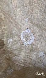 Load image into Gallery viewer, Naaz Women's Lucknowi Handcrafted Kota Chanderi Chikankari Kurta And Dupatta Set - HONC0245245