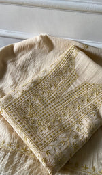 Load image into Gallery viewer, Women's Lakhnavi Handcrafted Maheshwari Mul Chanderi Kurta And Dupatta Set - HONC0273009