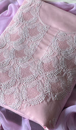 Load image into Gallery viewer, Farah Women's Lakhnavi Handcrafted Unstitched Cotton Chikankari Suit Material - HONC0298920