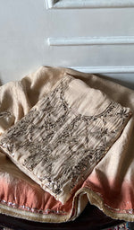 Load image into Gallery viewer, Women's Lakhnavi Handcrafted Mul Chanderi Unstitched Kurta And Dupatta Set - HONC0372522