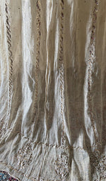 Load image into Gallery viewer, Women's Lakhnavi Handcrafted Bridal Tissue Chanderi Chikankari Lehenga Set - HONC0353217