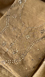 将图像加载到图库查看器中, Women's Lakhnavi Handcrafted Mul Chanderi Kurta And Dupatta Set - HONC0289406