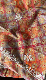 Load image into Gallery viewer, Alveena Women's Lakhnavi Handcrafted Cotton Chikankari Suit Material- HONC0251559