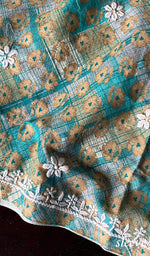 Load image into Gallery viewer, Alveena Women's Lakhnavi Handcrafted Cotton Kurta Dupatta set - HONC0251562