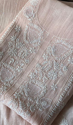 将图像加载到图库查看器中, Women's Lakhnavi Handcrafted Maheshwari Mul Chanderi Kurta And Dupatta Set - HONC029002