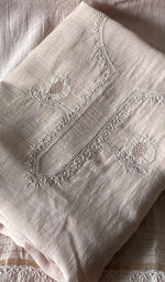 Load image into Gallery viewer, ‹› Women's Lakhnavi Handcrafted Chanderi Silk Unstitched Chikankari Full Suit - HONC0345268