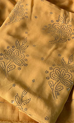 Load image into Gallery viewer, Women's Lucknowi Handcrafted Viscose Georgette Unstitched Chikankari Suit Material - HONC0336843