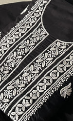 Load image into Gallery viewer, Arisha Women's Lucknowi Handcrafted Modal Cotton Chikankari Unstitched Suit Material - HONC0275938