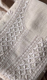 Load image into Gallery viewer, Women's Lakhnavi Handcrafted Mul Chanderi Kurta And Dupatta Set - HONC0288869