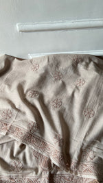 Load image into Gallery viewer, Women's Lakhnavi Handcrafted Cotton Unstitched Chikankari Suit Material - HONC0358199