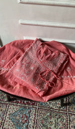 Load image into Gallery viewer, Kurta piece folded over the bottom