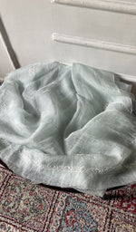 Load image into Gallery viewer, Chikankari across the body of the sage kurta piece
