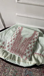Load image into Gallery viewer, folded stack, kurta with the dupatta