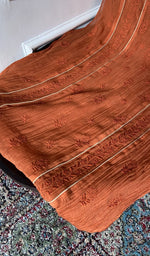 Load image into Gallery viewer, the kurta fabric laid out full length