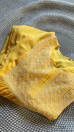 将图像加载到图库查看器中, Women's Lucknowi Handcrafted Cotton Chikankari Kurti - HONC0301060