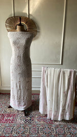 将图像加载到图库查看器中, ‹› Women's Lakhnavi Handcrafted Pure Silk Georgette Chikankari Kurta And Dupatta Set - HONC0332861