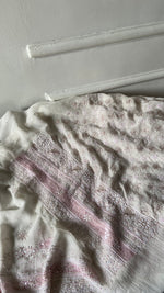将图像加载到图库查看器中, ‹› Women's Lakhnavi Handcrafted Pure Silk Georgette Chikankari Kurta And Dupatta Set - HONC0332861