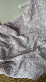 Load image into Gallery viewer, Women's Lakhnavi Handcrafted Mul Chanderi Unstitched Kurta And Dupatta Set - HONC0288967