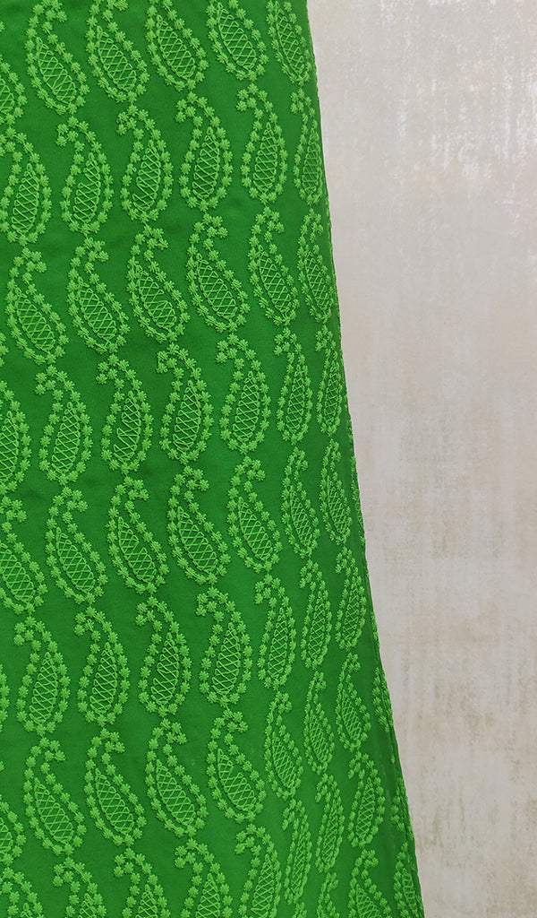 Women's Lucknowi Faux-Georgette Hakoba Palazzo - NC044235-41