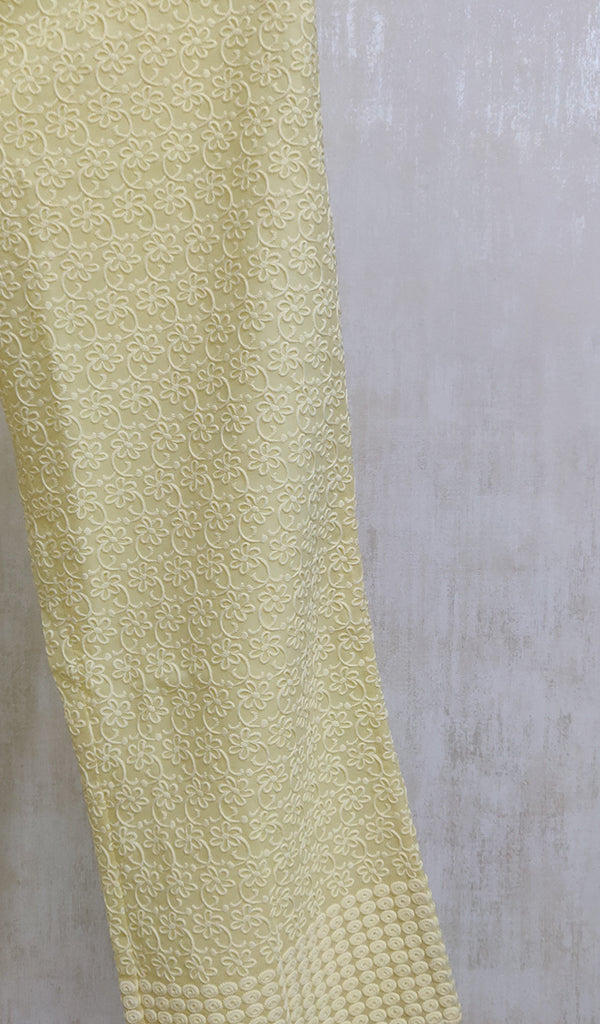 Women's Lucknowi Faux-Georgette Hakoba Palazzo - NC044261-64