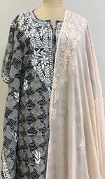 Load image into Gallery viewer, Ayesha Women's Lucknowi Handcrafted Viscose Georgette Chikankari Dupatta - HONC0163969