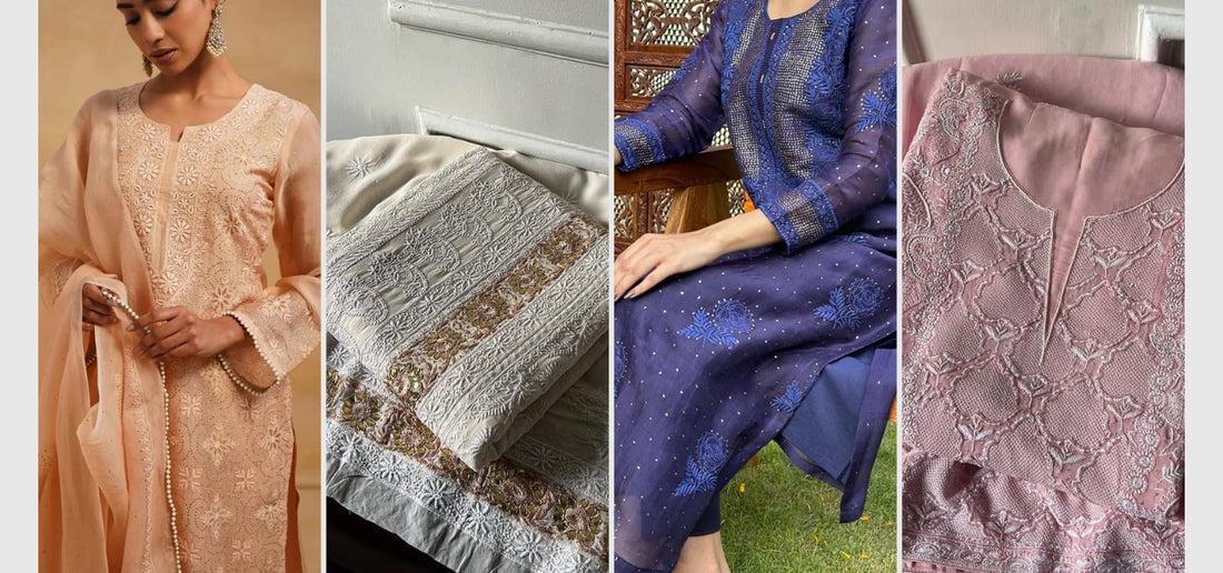 difference between chikankari and other embroidery