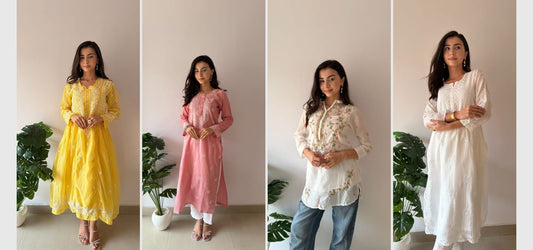 Chikankari for sensitive skin