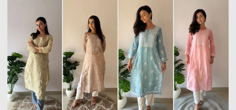 Cotton Chikankari Kurtis: The Everyday Wardrobe Guide