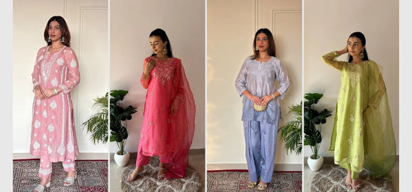 Diwali Dressing: Chikankari Outfits for the Festive Season